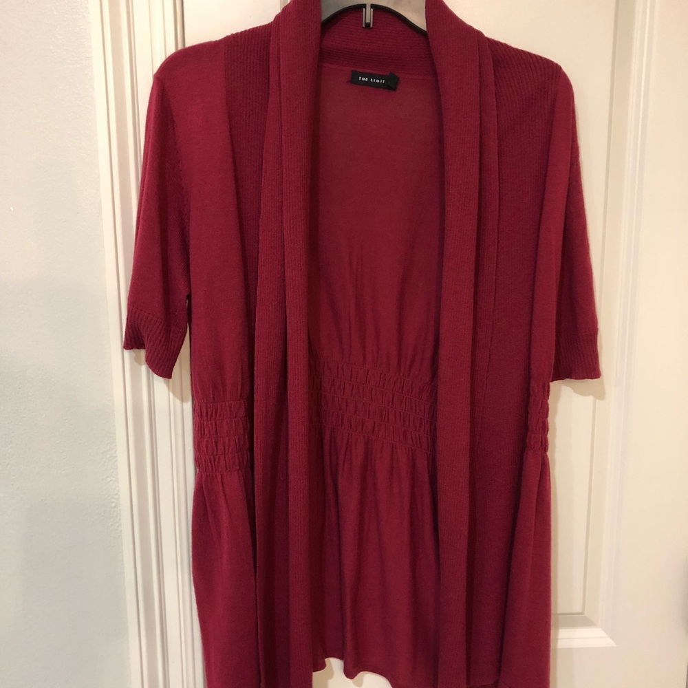 The Limited Red Cardigan